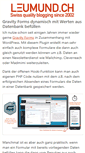 Mobile Screenshot of leumund.ch